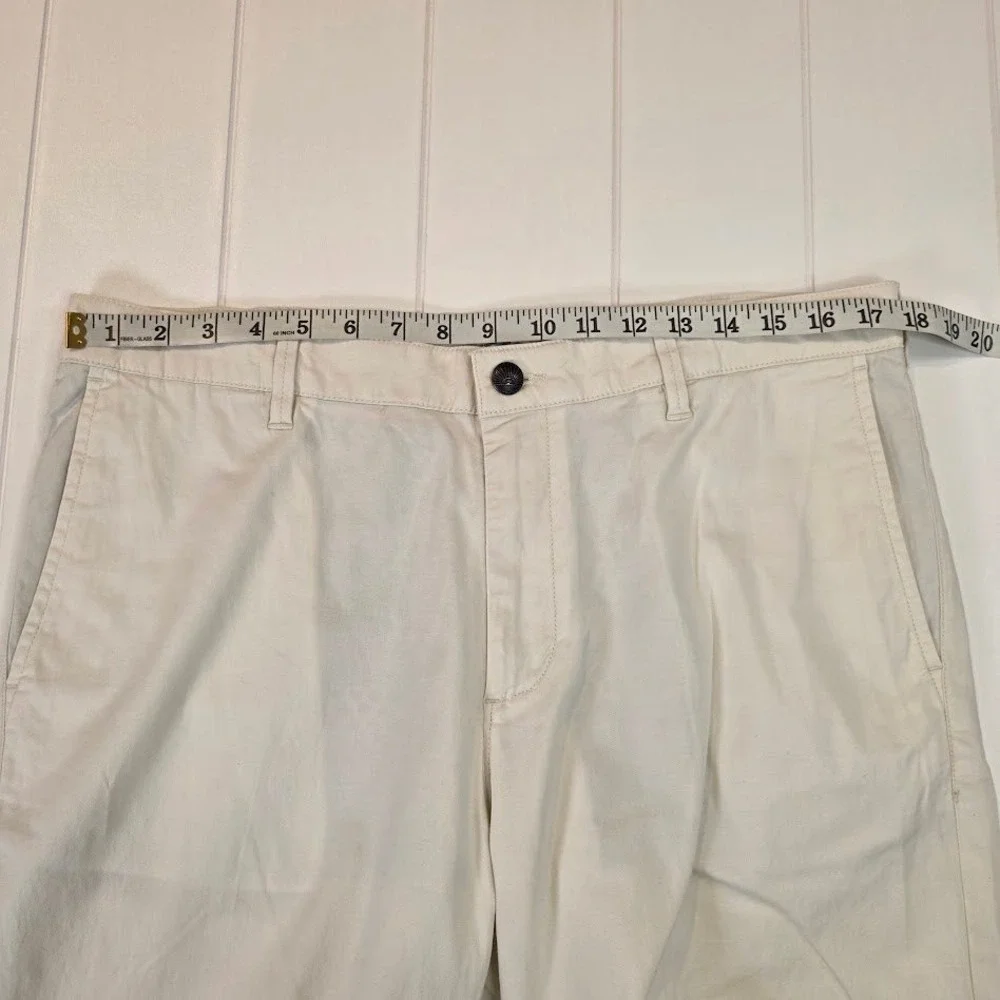 Faherty Men's 35 Island Life Shorts Pumice Tan Organic Cotton Tencel MBS2106-PUM